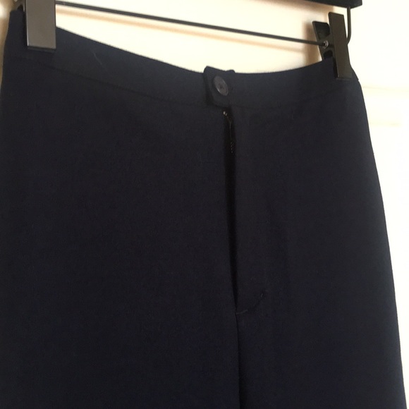 Brandy Melville Navy blue high rise pants - Picture 2 of 4